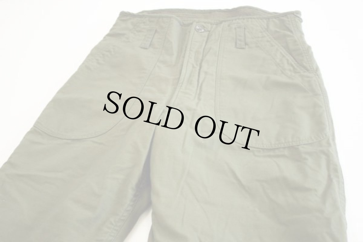 画像2: 70s 米軍 U.S.NAVY A-2 デッキパンツ M (2)