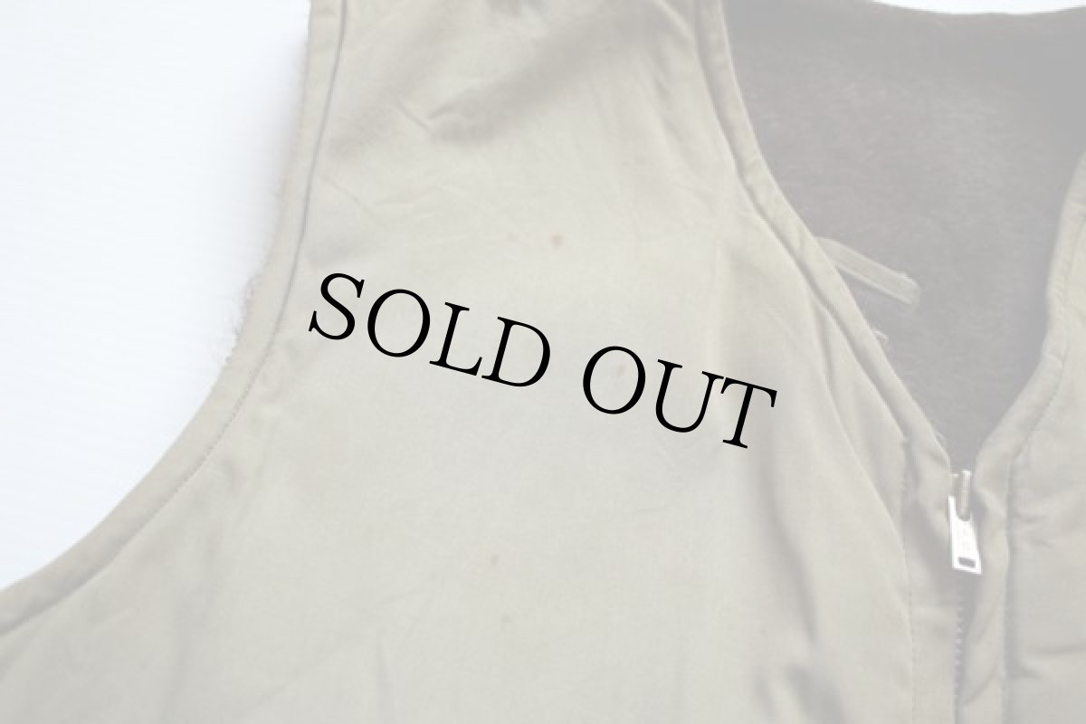 画像5: 40s 米軍 U.S.NAVY DEMOTEX-ED アルパカライナー ベスト 42 (5)