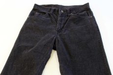 画像2: 80s Levi'sリーバイス 517-1558 コーデュロイパンツ 黒 w29 L30★ブーツカット (2)