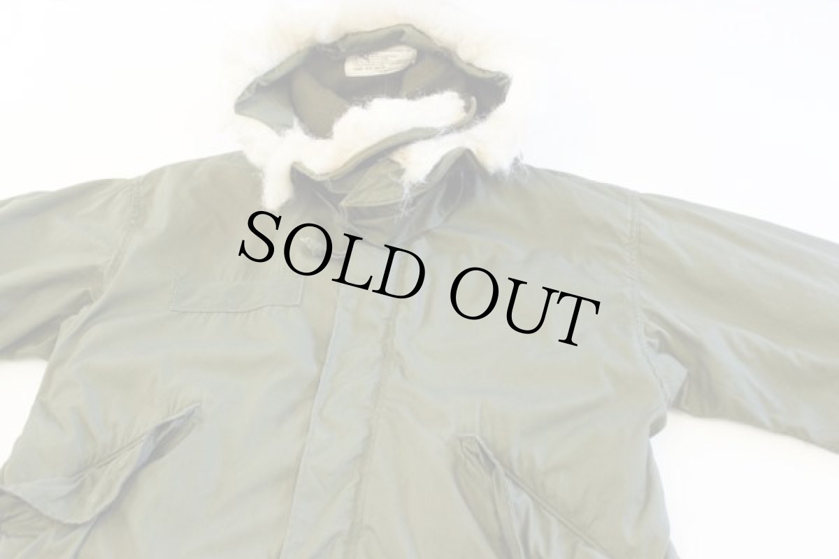 画像2: 80s 米軍 U.S.ARMY キルティングライナー&フード付き M-65 パーカー M★モッズコート フルセット (2)