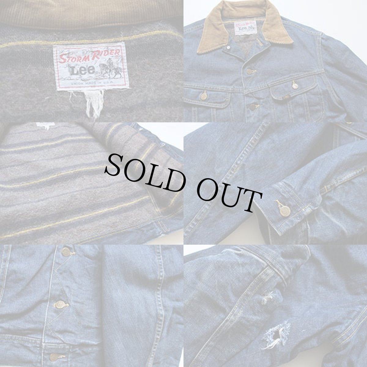 画像3: 70s Leeリー STORM RIDERストームライダー 220LJ ブランケットライナー デニムジャケット★101LJ (3)