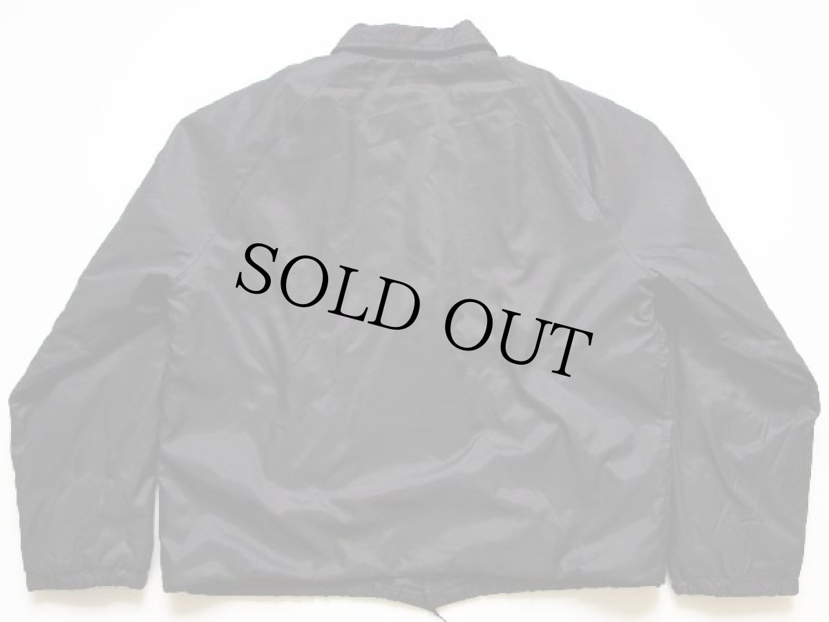 画像2: 70s USA製 Championチャンピオン ランタグ ボアライナー コーチジャケット 黒 L (2)