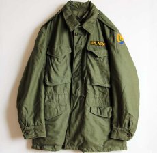 画像1: 50s 米軍 U.S.ARMY パッチ付き M-51 フィールドジャケット R-S (1)