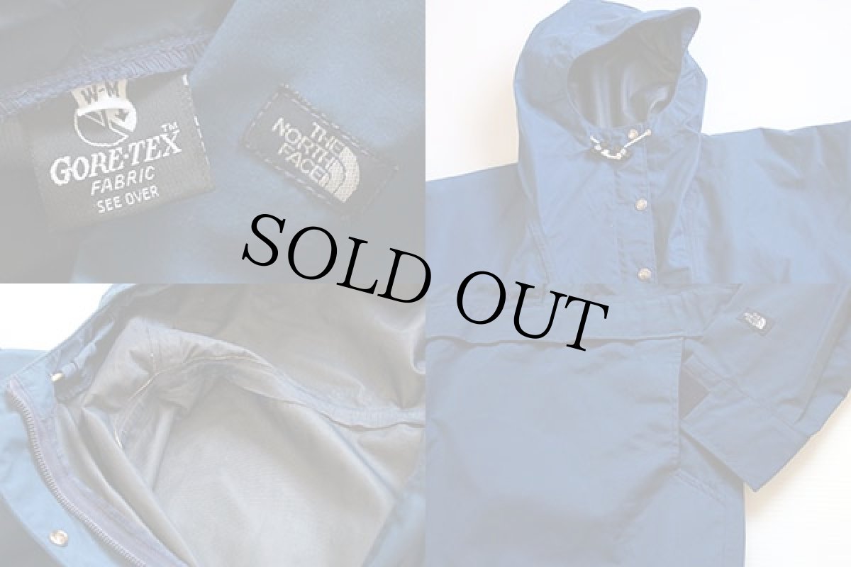 画像3: 80s THE NORTH FACEノースフェイス プルオーバー GORE-TEXゴアテックス ナイロン マウンテンパーカー 紺 W-M (3)