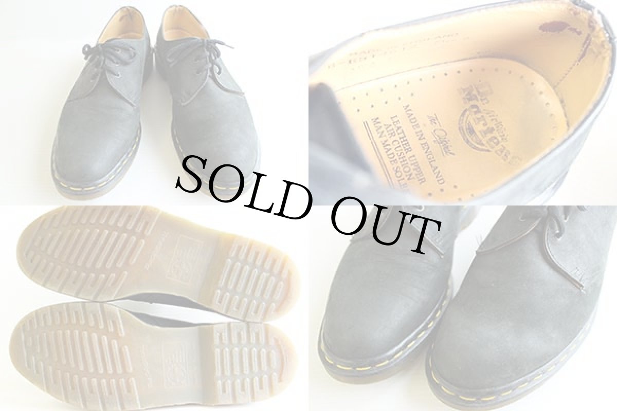 画像3: 英国製 DR.MARTENSドクターマーチン 3ホール ヌバックレザーシューズ UK9 	 (3)