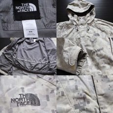 画像3: THE NORTH FACEノースフェイス HYVENT デジタルカモ ナイロンパーカー M (3)