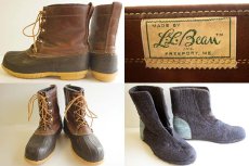 画像2: 70s L.L.Bean 筆記体タグ ビーンブーツ 12 (2)