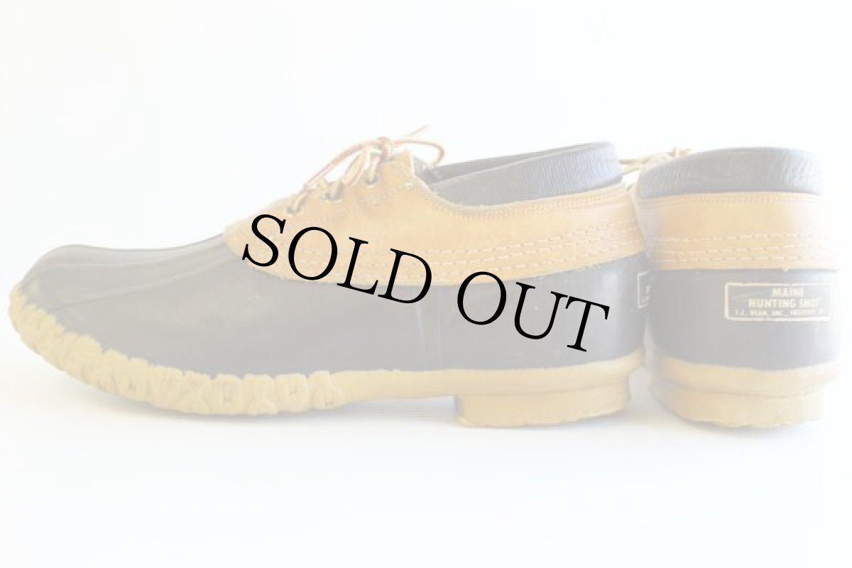 画像2: 80s L.L.Bean メインハンティング 3ホール ビーンブーツ ガムシューズ 10M (2)