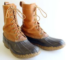 画像1: 80s L.L.Bean メインハンティング 8ホール ビーンブーツ8 (1)