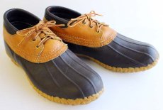 画像1: 80s L.L.Bean メインハンティング 3ホール ビーンブーツ ガムシューズ 10M (1)