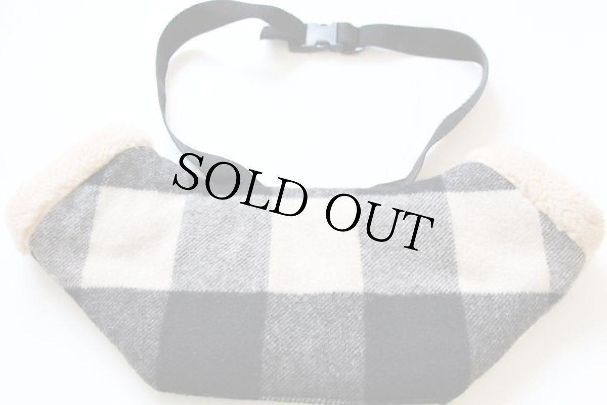 画像2: 未使用★USA製 BEMIDJIベミジ バッファローチェック ボアライナー ウール ハンドウォーマー (2)