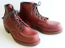 画像1: デッドストック★00s USA製 REDWINGレッドウイング 8282 100周年 ブーツ 赤茶 7.5D (1)