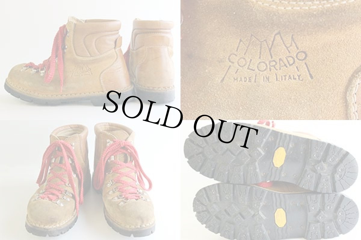 画像2: イタリア製 COLORADO スエード マウンテンブーツ 42 (2)