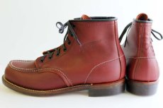 画像2: デッドストック★00s USA製 REDWINGレッドウイング 8282 100周年 ブーツ 赤茶 7.5D (2)