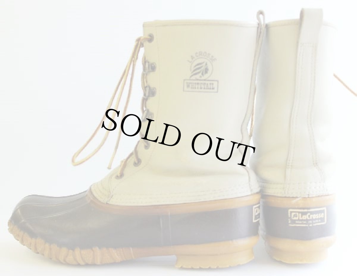 画像2: USA製 LaCrosseラクロス ガムシューズ 9★ビーンブーツ (2)