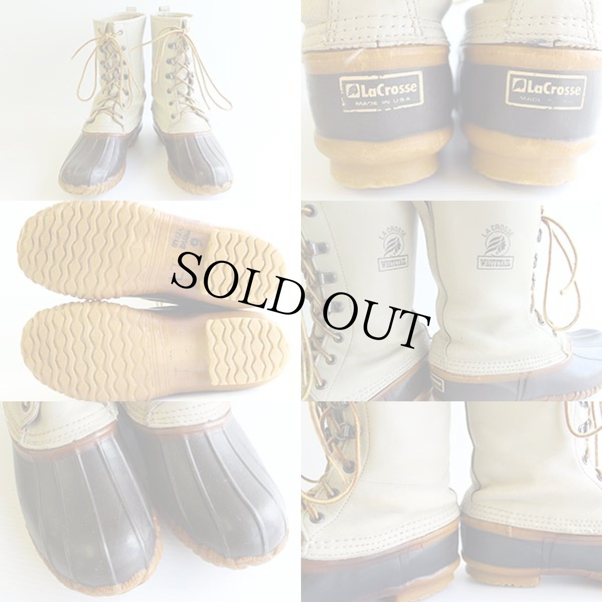 画像3: USA製 LaCrosseラクロス ガムシューズ 9★ビーンブーツ (3)