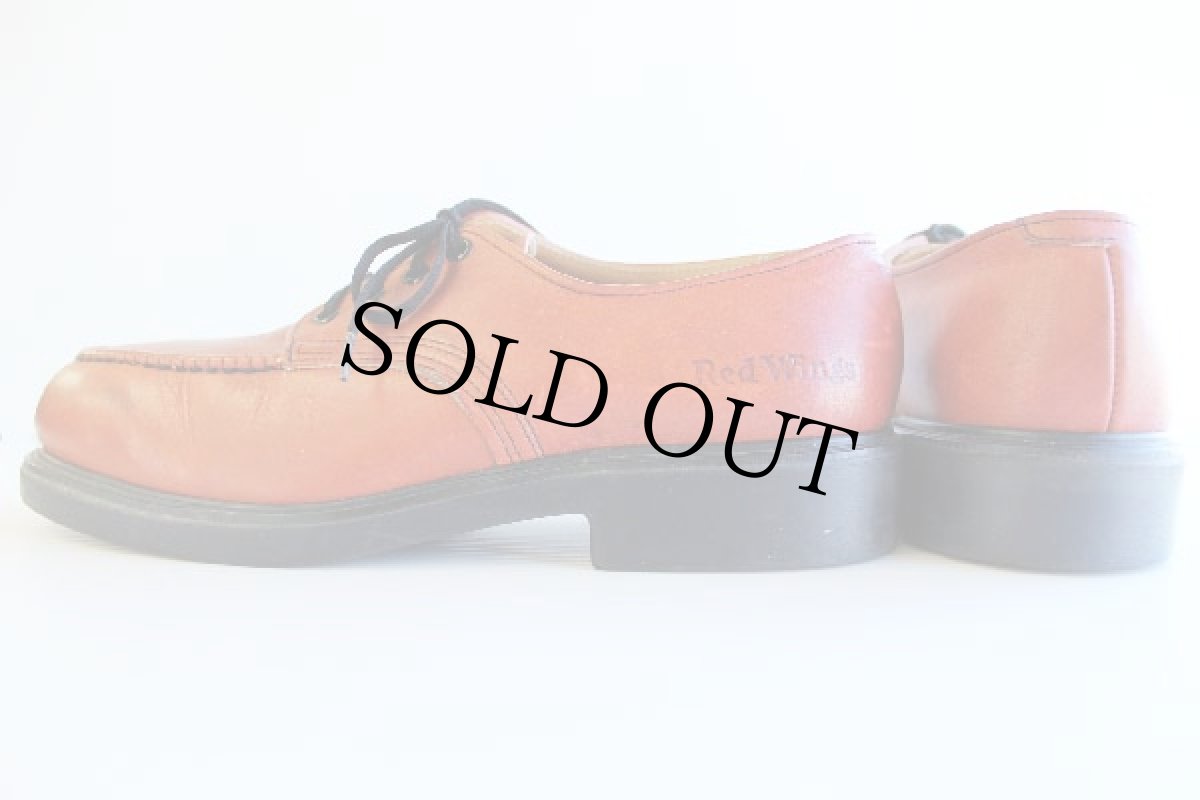 画像2: 80s USA製 REDWINGレッドウイング 104 オックスフォード 赤茶 11B (2)