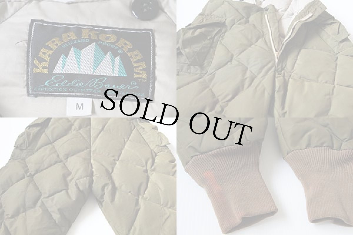 画像3: 60s KARAKORAMカラコラム EddieBauerエディーバウアー ダウンパンツ オリーブ M (3)