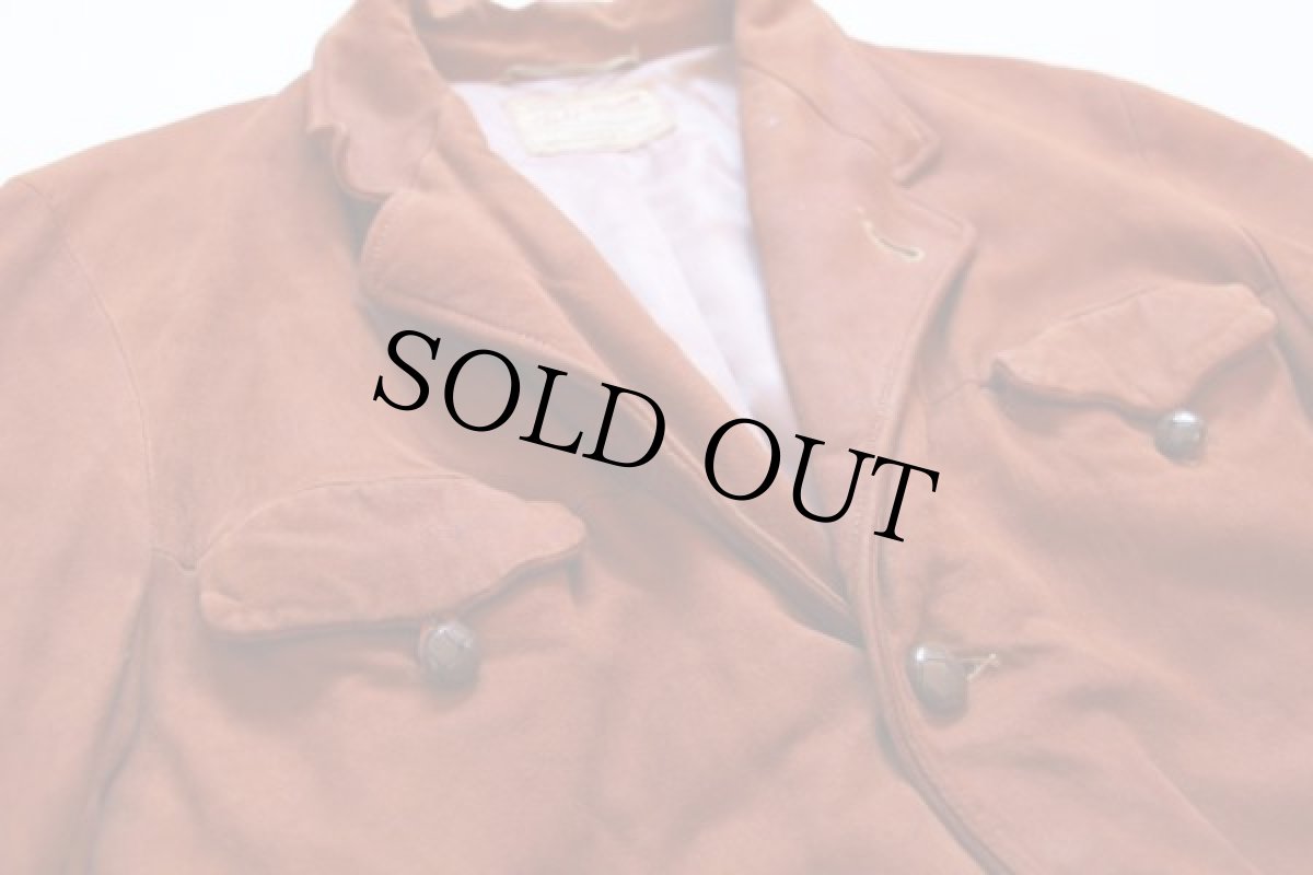 画像3: 50s Field&Stream GORDON&FERGUSON スエードレザージャケット (3)