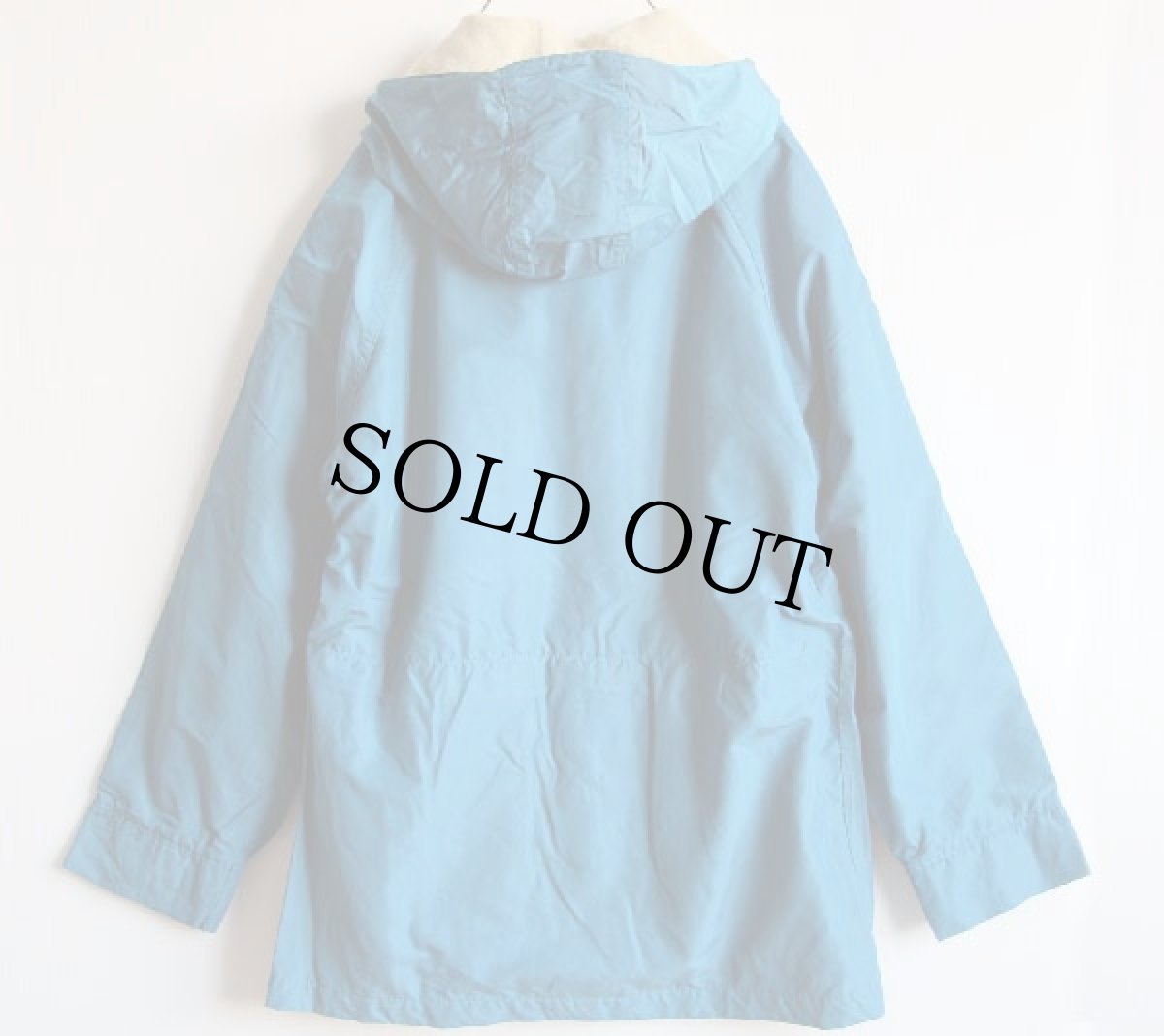 画像2: 80s USA製 Woolrichウールリッチ ウールライナー マウンテンパーカー 青 W-M (2)