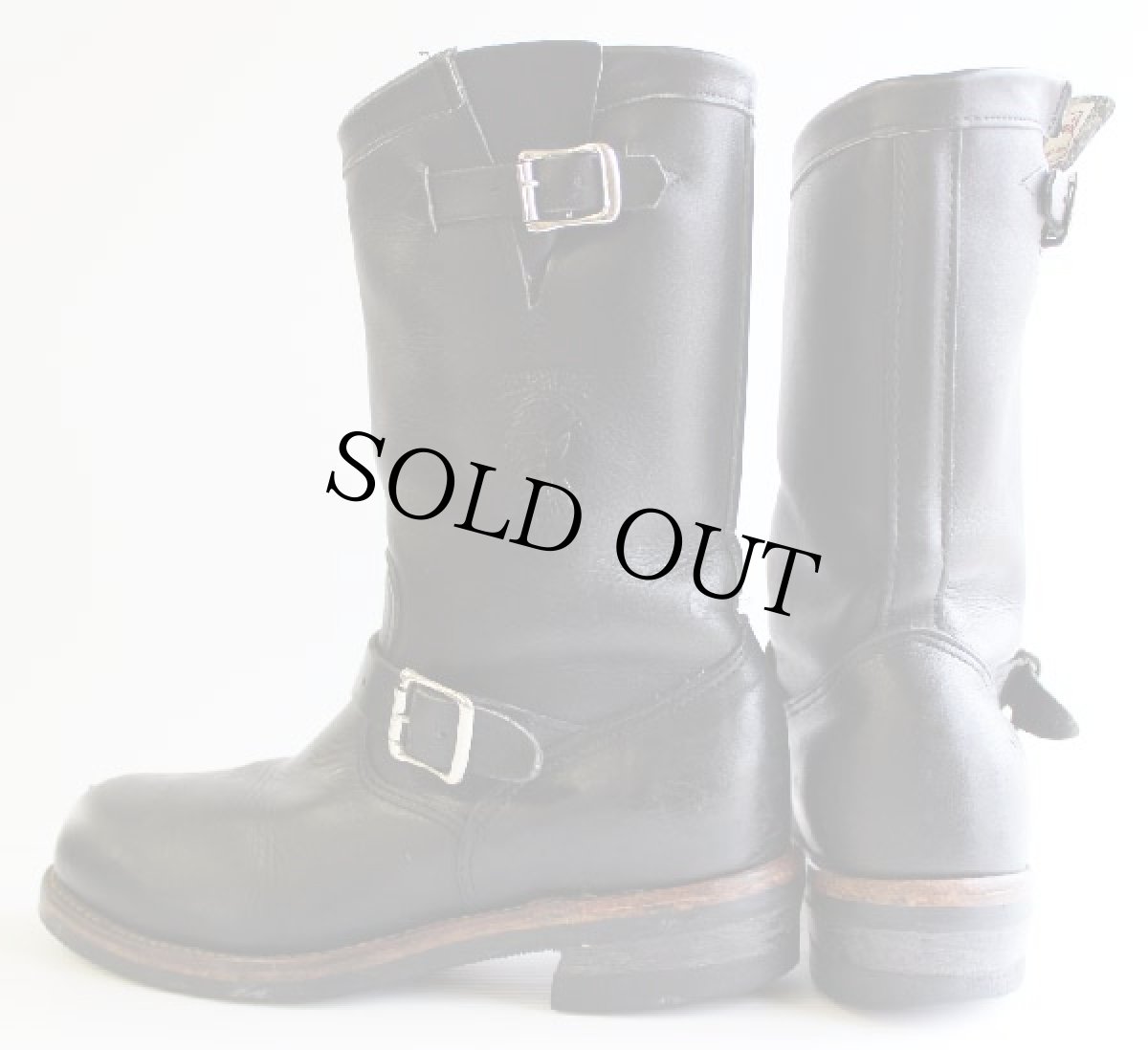 画像2: USA製 CHIPPEWAチペワ PT99 エンジニアブーツ 黒 8.5D (2)