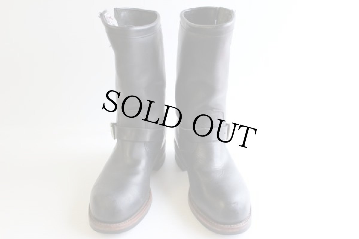 画像3: USA製 CHIPPEWAチペワ PT99 エンジニアブーツ 黒 8.5D (3)