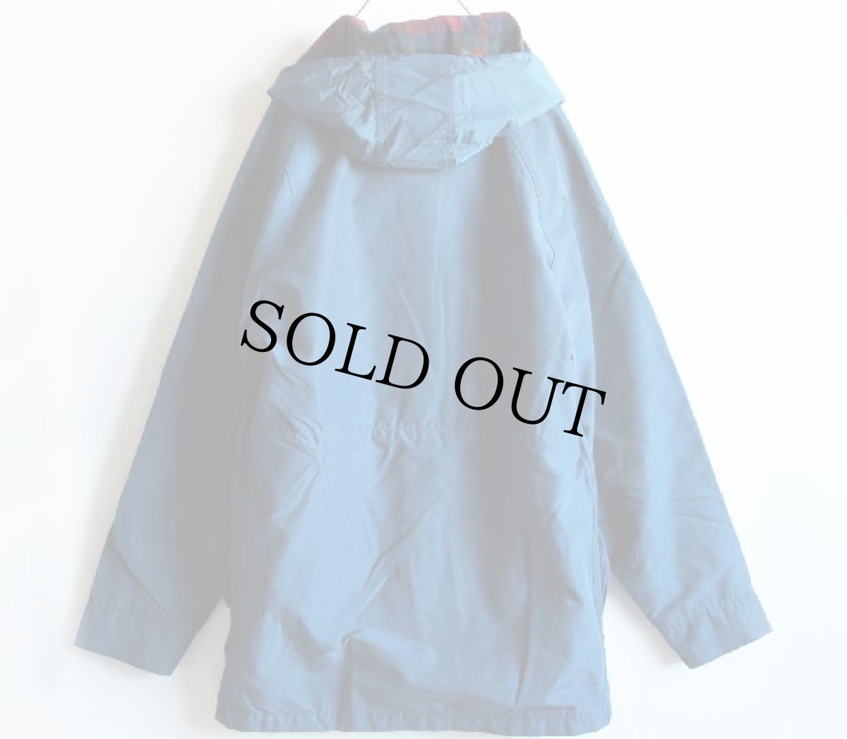 画像2: 80s USA製 Woolrichウールリッチ ウールライナー マウンテンパーカー 紺 S (2)