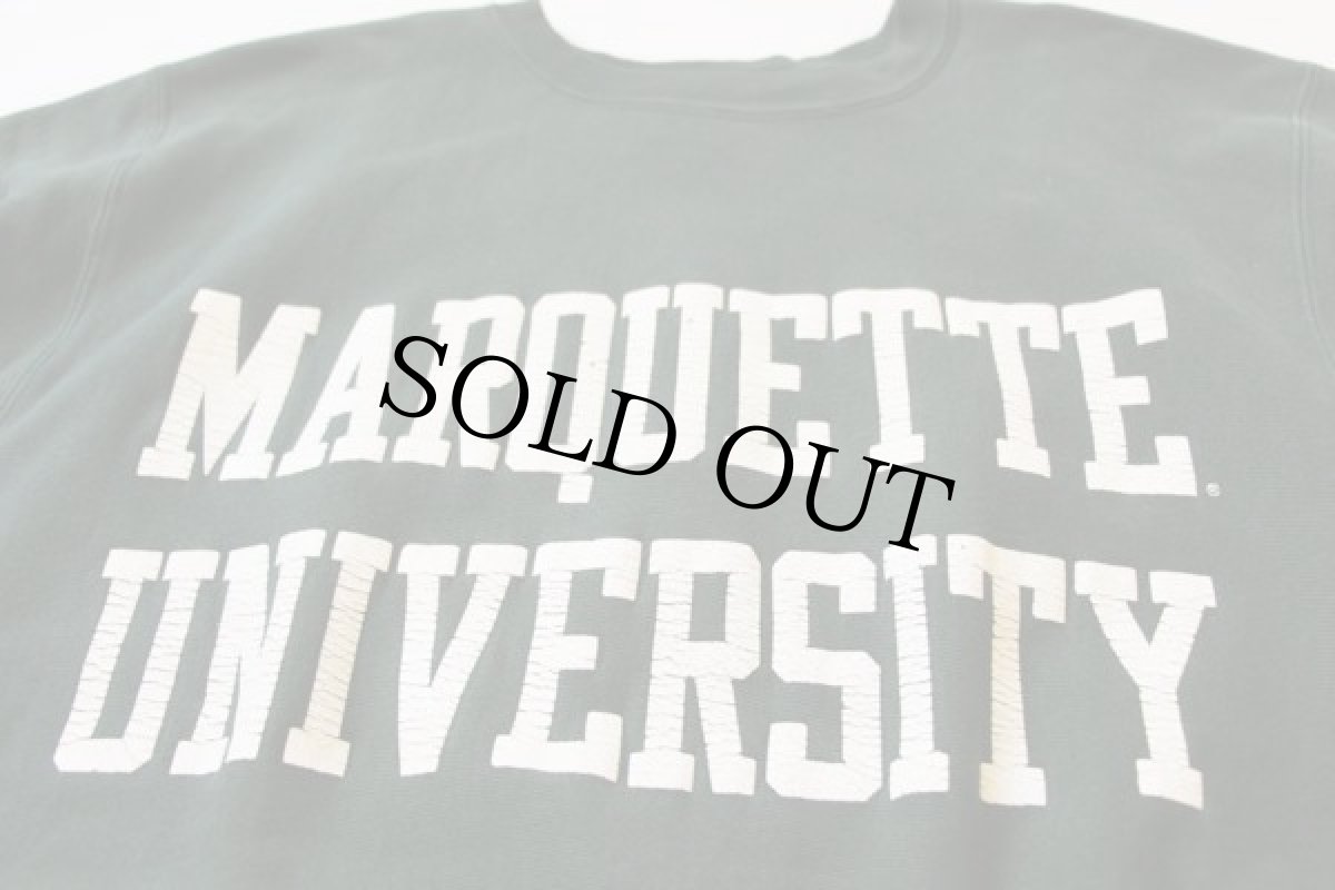 画像2: 90s USA製 Championチャンピオン リバースウィーブ スウェット 緑 XL (2)