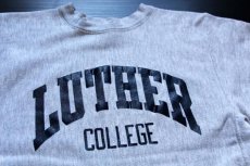 画像2: 80s USA製 Championチャンピオン LUTHER リバースウィーブ スウェット S (2)