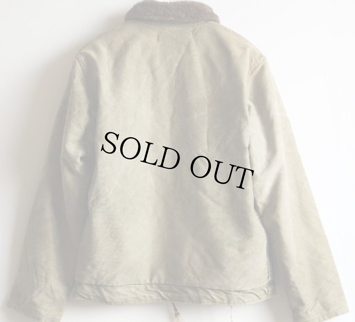 画像2: 40s 米軍 U.S.NAVY N-1 デッキジャケット オリーブドラブ 40 (2)