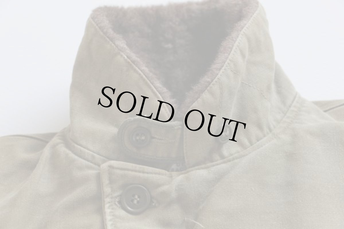 画像5: 40s 米軍 U.S.NAVY N-1 デッキジャケット オリーブドラブ 40 (5)