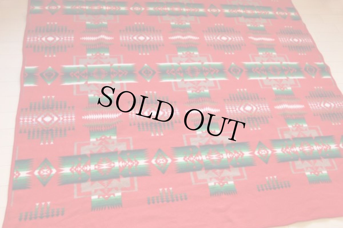 画像2: PENDLETONペンドルトン チーフジョセフ ネイティブ柄 ウール ブランケット (2)