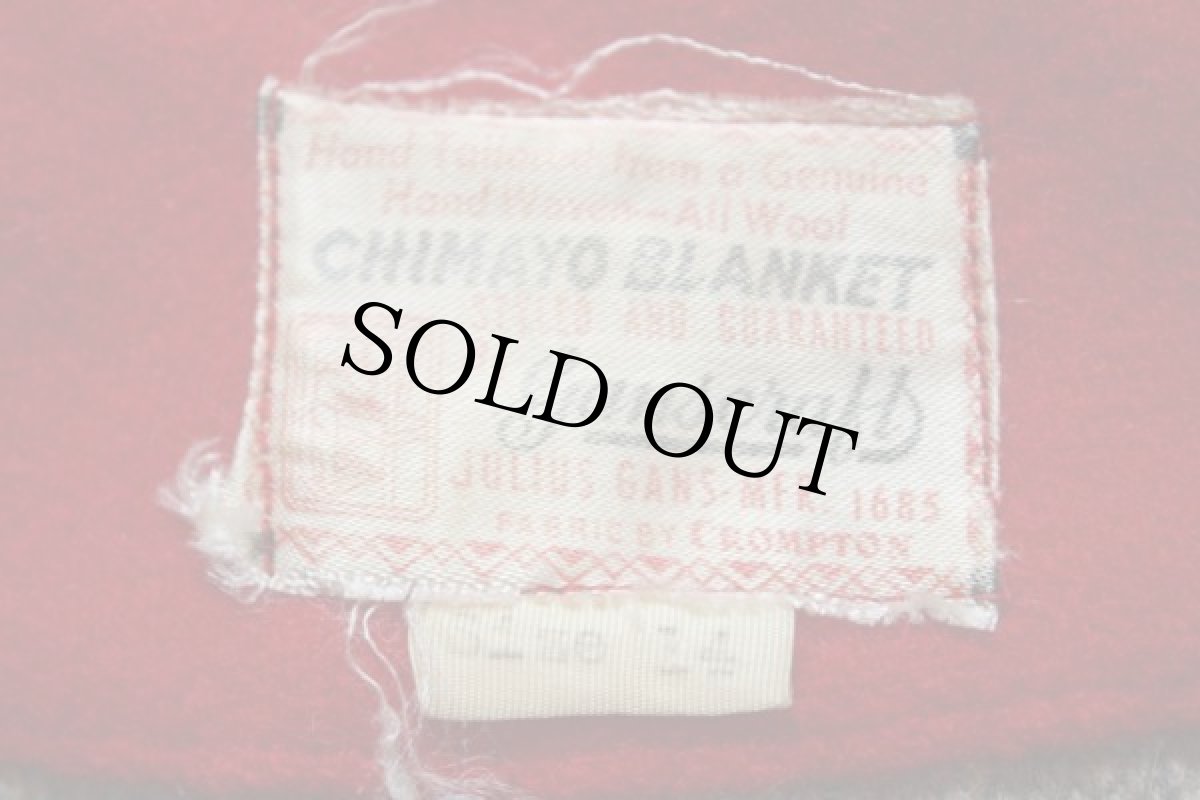 画像3: 40s Ganscraft ネイティブ柄 コンチョボタン チマヨ ラグ ベスト 14 (3)