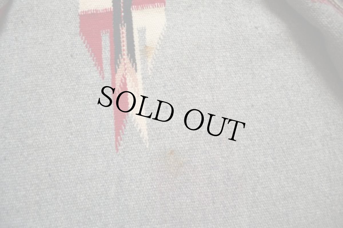 画像5: 40s Ganscraft ネイティブ柄 コンチョボタン チマヨ ラグ ベスト 14 (5)