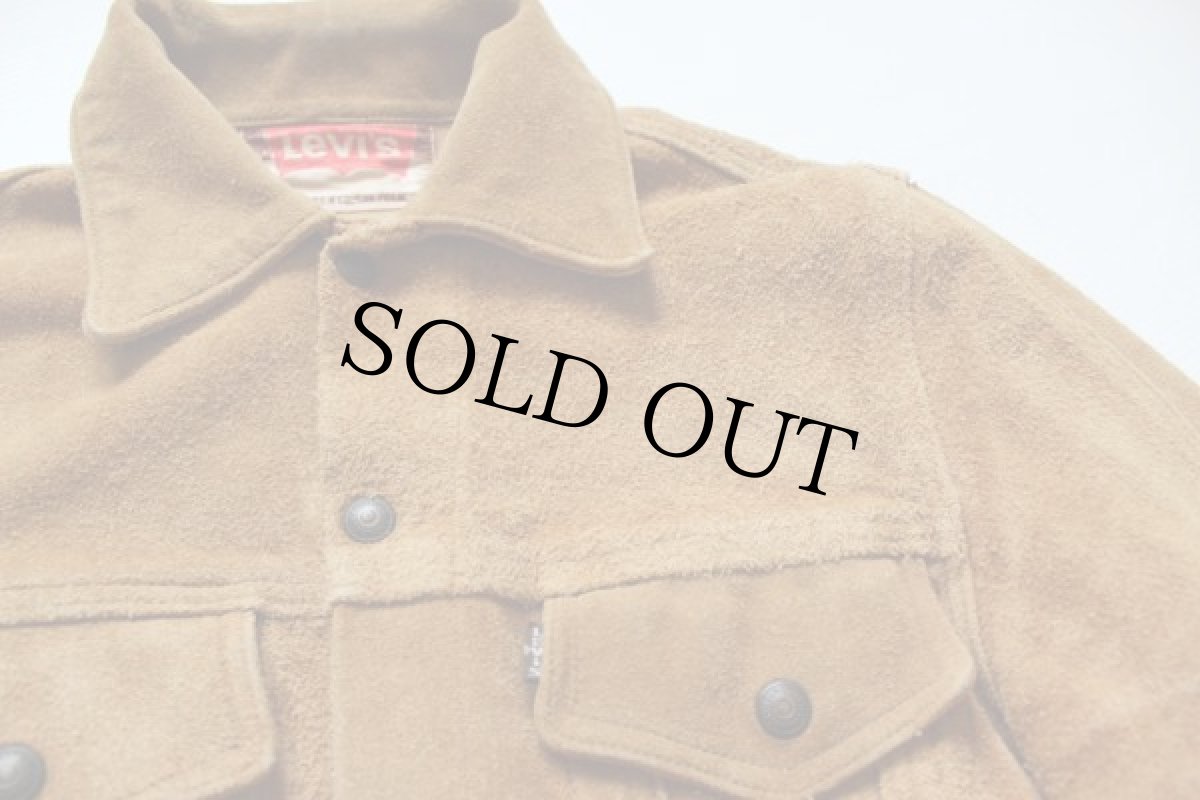 画像3: 60s LEVI'Sリーバイス BIGE スエードレザージャケット (3)