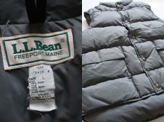 画像3: 80s USA製 L.L.Bean ダウンベスト L グレー (3)