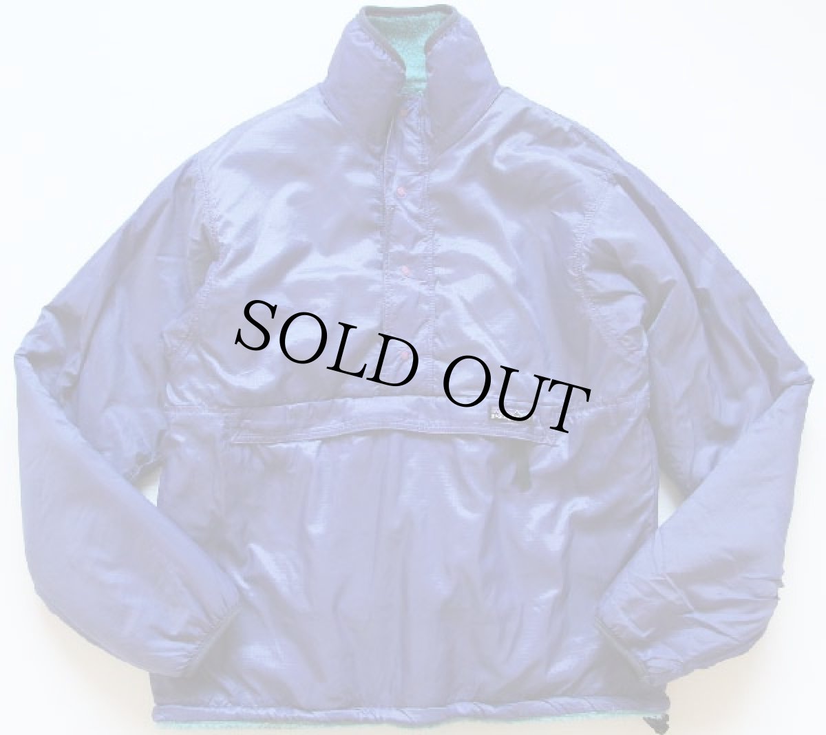 画像3: 90s USA製 patagoniaパタゴニア グリセード リバーシブル プルオーバー ナイロン×フリースジャケット シーグリーン S (3)