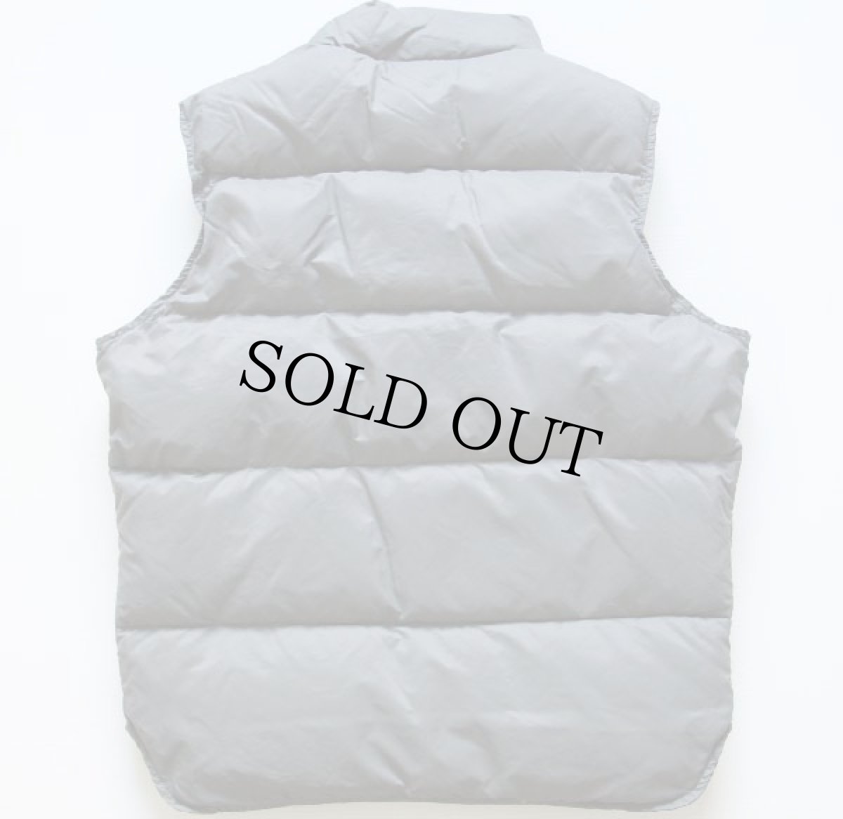 画像2: 80s USA製 L.L.Bean ダウンベスト L グレー (2)