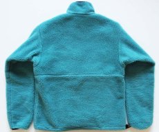 画像2: 90s USA製 patagoniaパタゴニア グリセード リバーシブル プルオーバー ナイロン×フリースジャケット シーグリーン S (2)