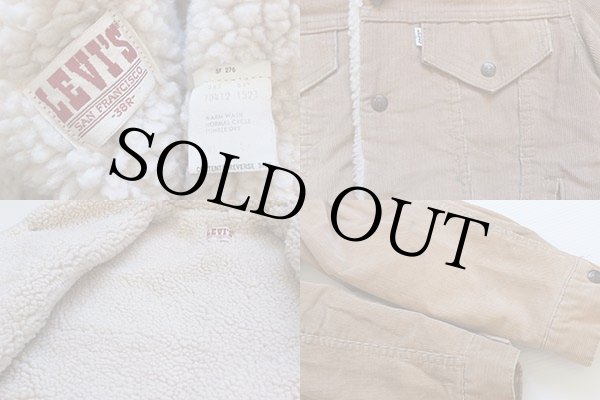 Lee ホワイト ジャケット USA製 コーデュロイ レア 80s 80s USA製 Levi'sリーバイス ボアライナー コーデュロイジャケット 4