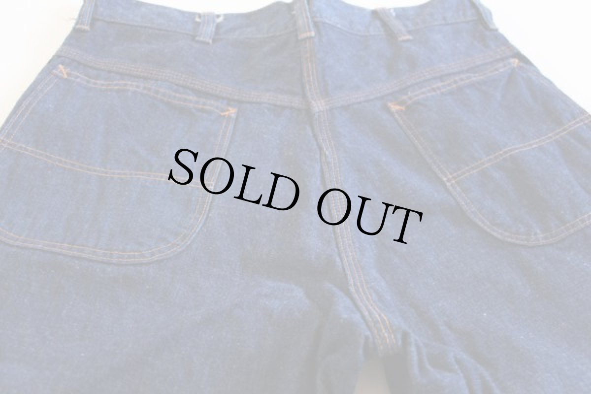 画像4: 60s Sears 裏地付き デニムペインターパンツ w32 (4)