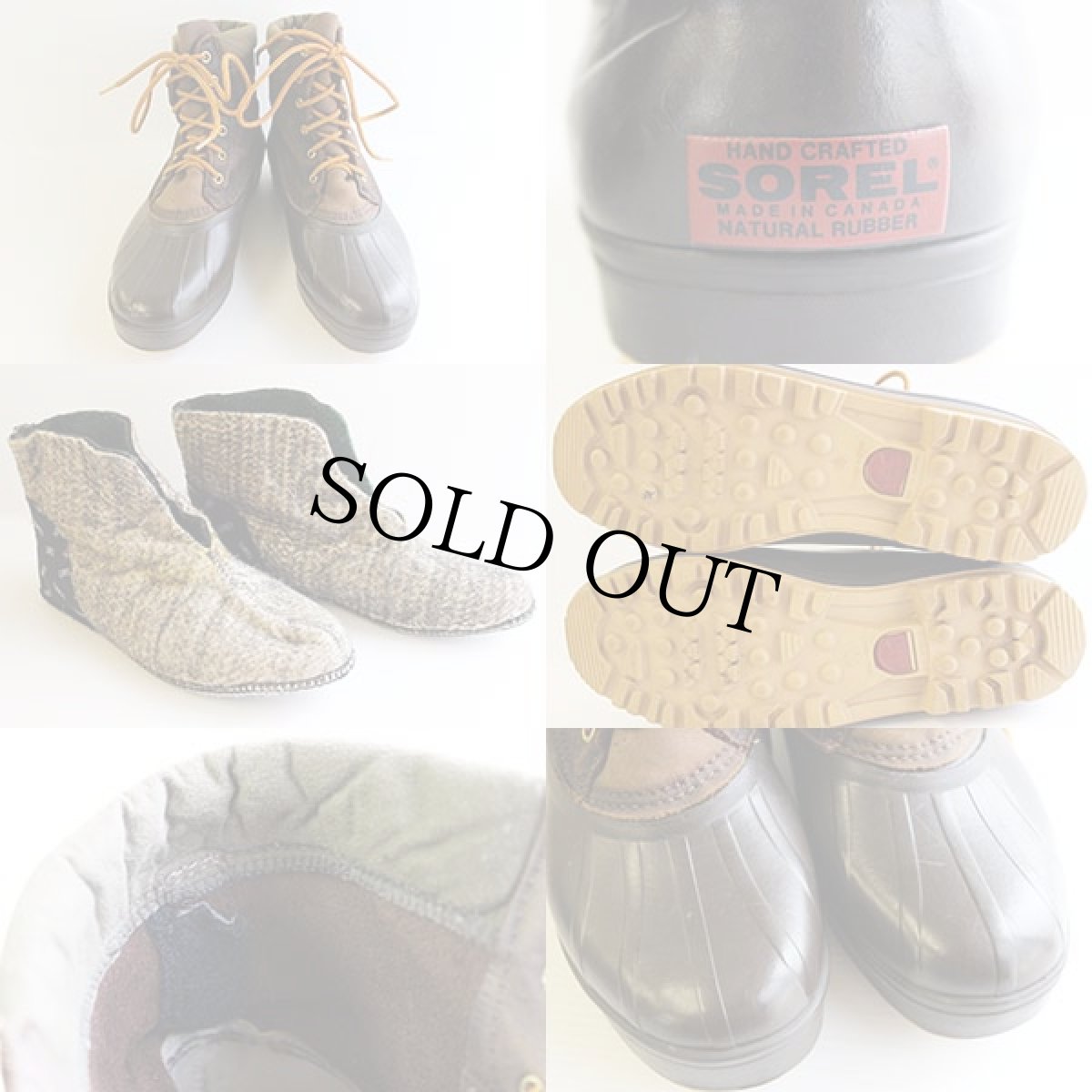 画像3: カナダ製 SORELソレル レザー スノーブーツ (3)