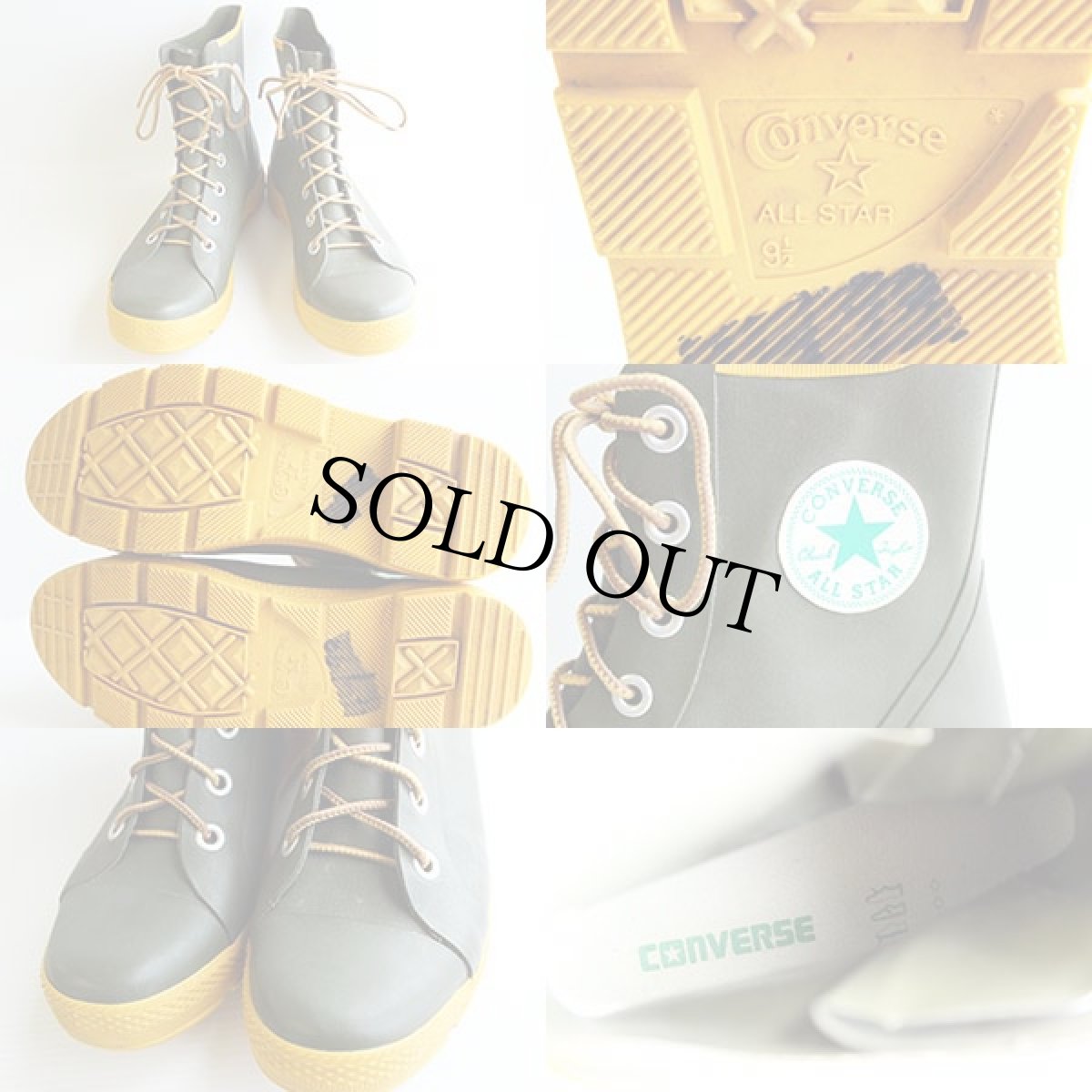 画像3: CONVERSEコンバース レインブーツ 9.5 (3)