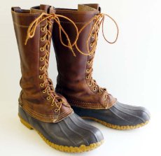 画像1: 80s USA製 L.L.Bean 12ホール メインハンティング ビーンブーツ 11M (1)