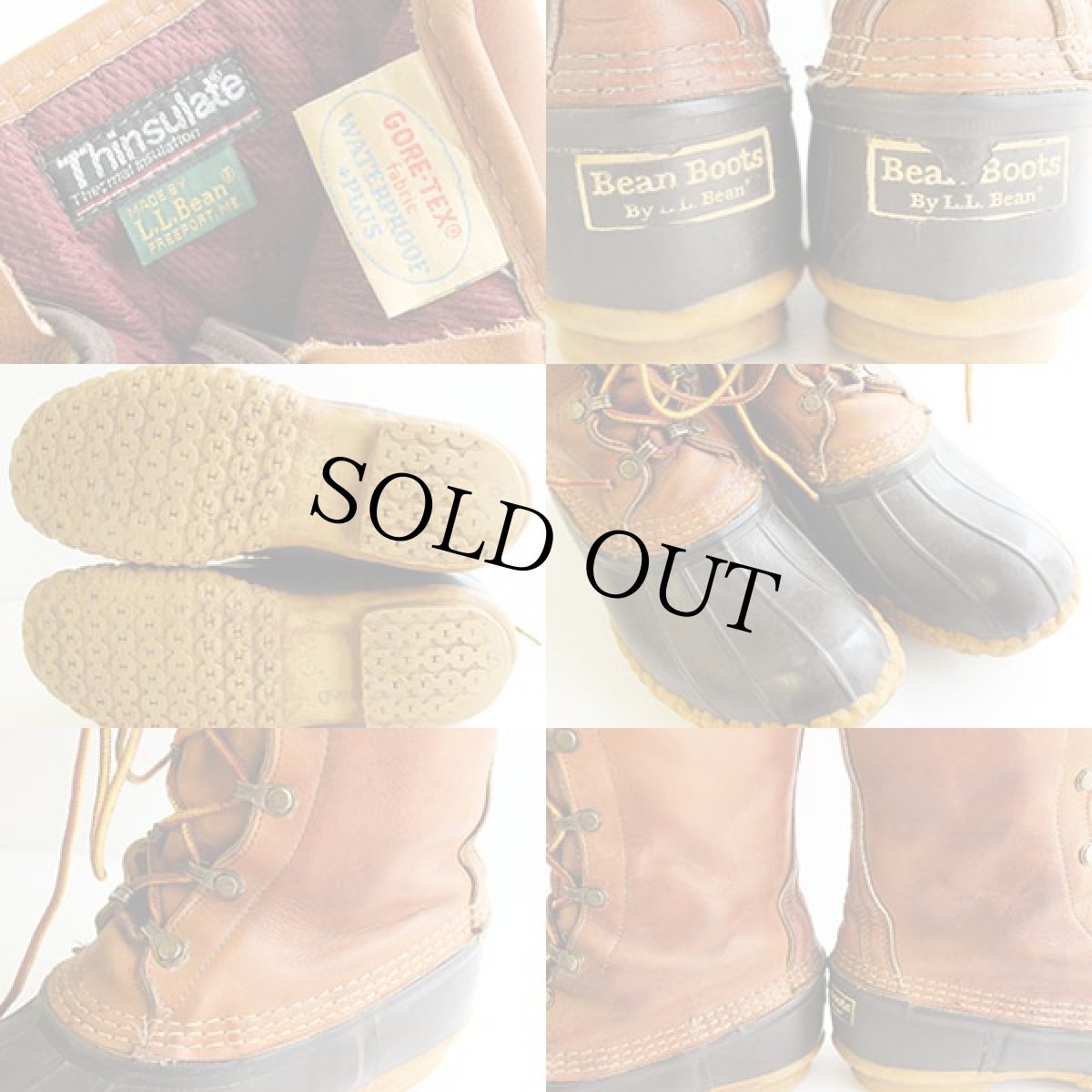 画像3: 90s USA製 L.L.Bean GORE-TEXゴアテックス ビーンブーツ 7 (3)