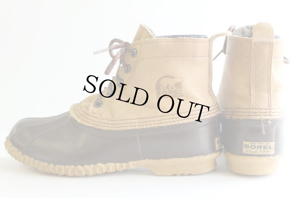 画像2: カナダ製 SORELソレル レザー スノーブーツ (2)