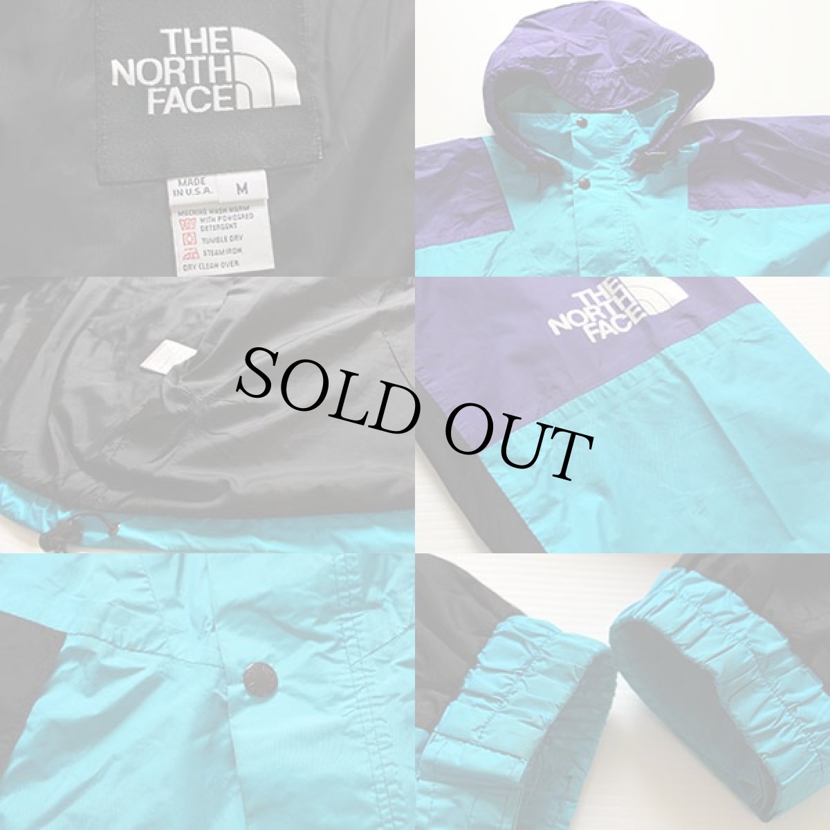 画像3: 90s USA製 THE NORTH FACEノースフェイス GORE-TEXゴアテックス ナイロンパーカー M (3)