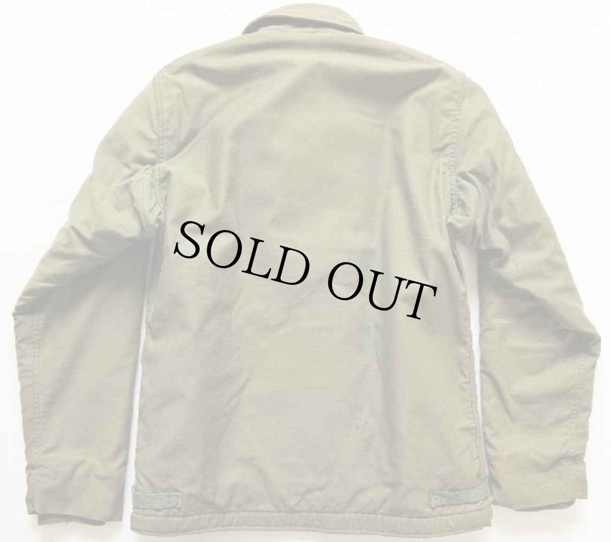 画像2: 70s 米軍 U.S.NAVY A-2 デッキジャケット S★ALPHAアルファ (2)