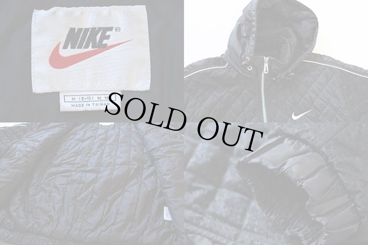 画像3: 90s NIKEナイキ ナイロン キルティングジャケット (3)