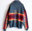 70s USA製 PENDLETONペンドルトン ネイティブ柄 ジャガード ウール